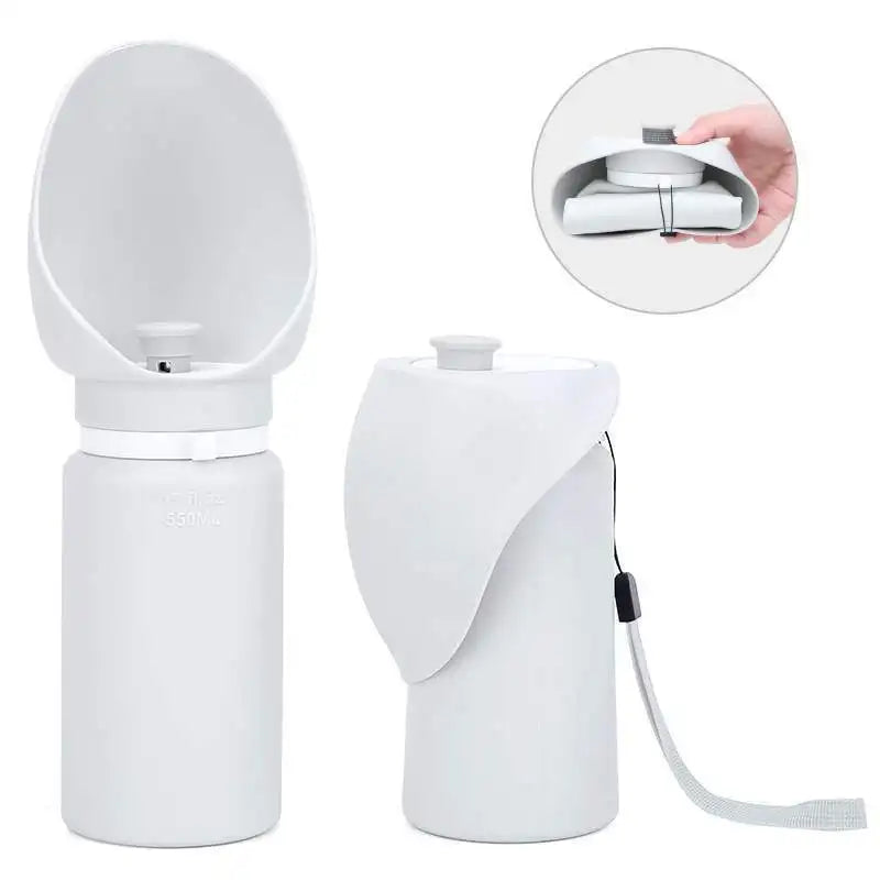 Pet Bowl Portable Foldable Cat and Dog Bowl Leak Proof Silicone Outdoor Travel Feeding Bottle Pet Supplies Wholesale