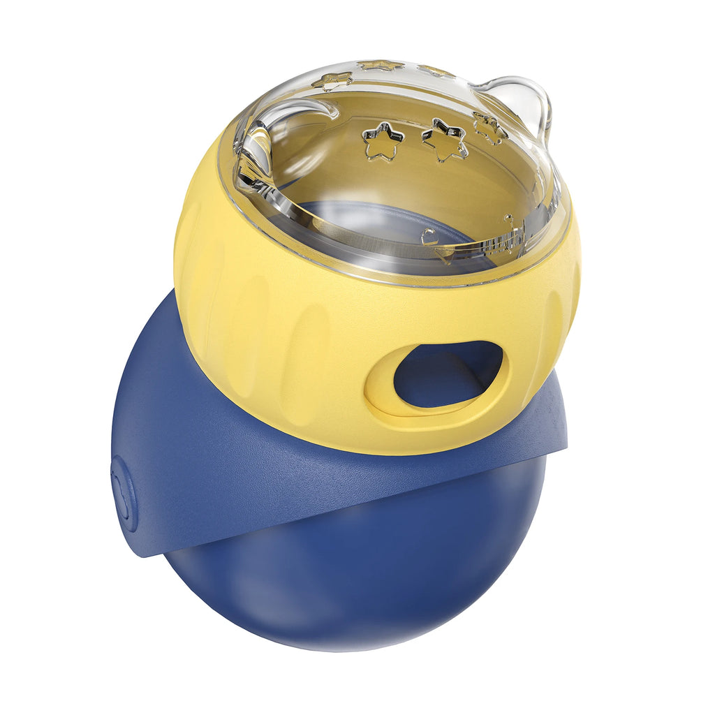 Modern Plastic Pet Supplies Food Dispensing Bowl Interactive Toy for Cats and Dogs New Product
