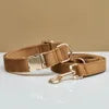 Wholesale Luxury Velvet Dog Collar Custom Personalized Lettering Gold-Plated Metal Buckle Reflective Features Bow Tie OEKO-TEX