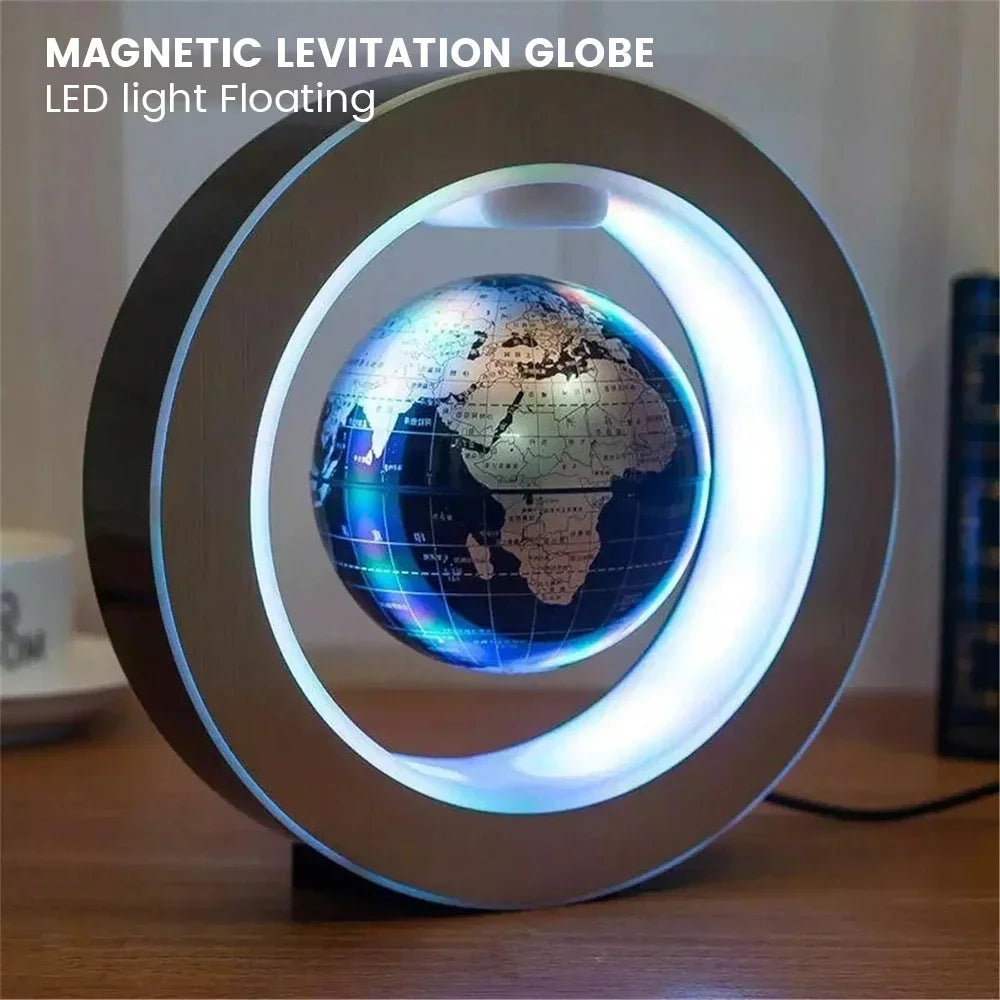 Floating Globe Night Light