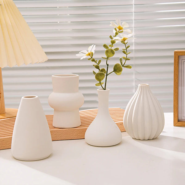 Chic Nordic Ceramic Vases