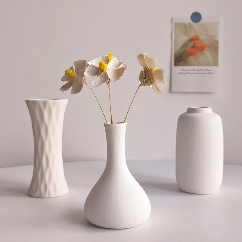 Chic Nordic Ceramic Vases