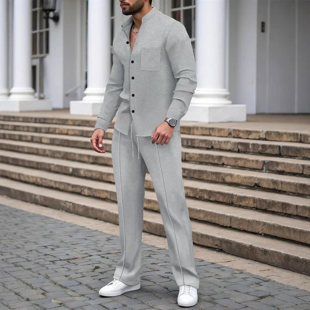 Autumn Men's Stylish Suit Set